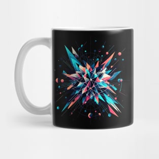 Quantum Realm: Geometric Particle Mug